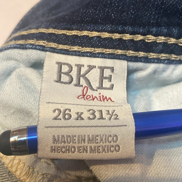BKE Denim ADDISON Size 26 X 31 1/2 Blue Jeans - Picture 11 of 12